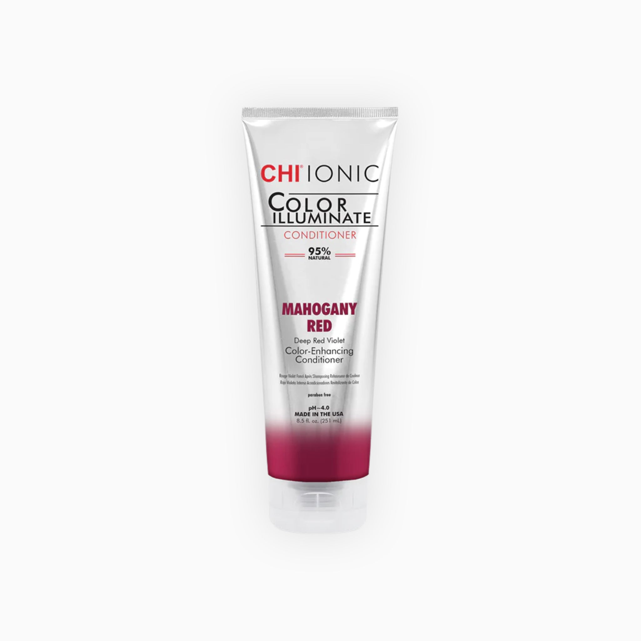 CHI Ionic Color Illuminate Conditioner - Mahogany Red (251ml)