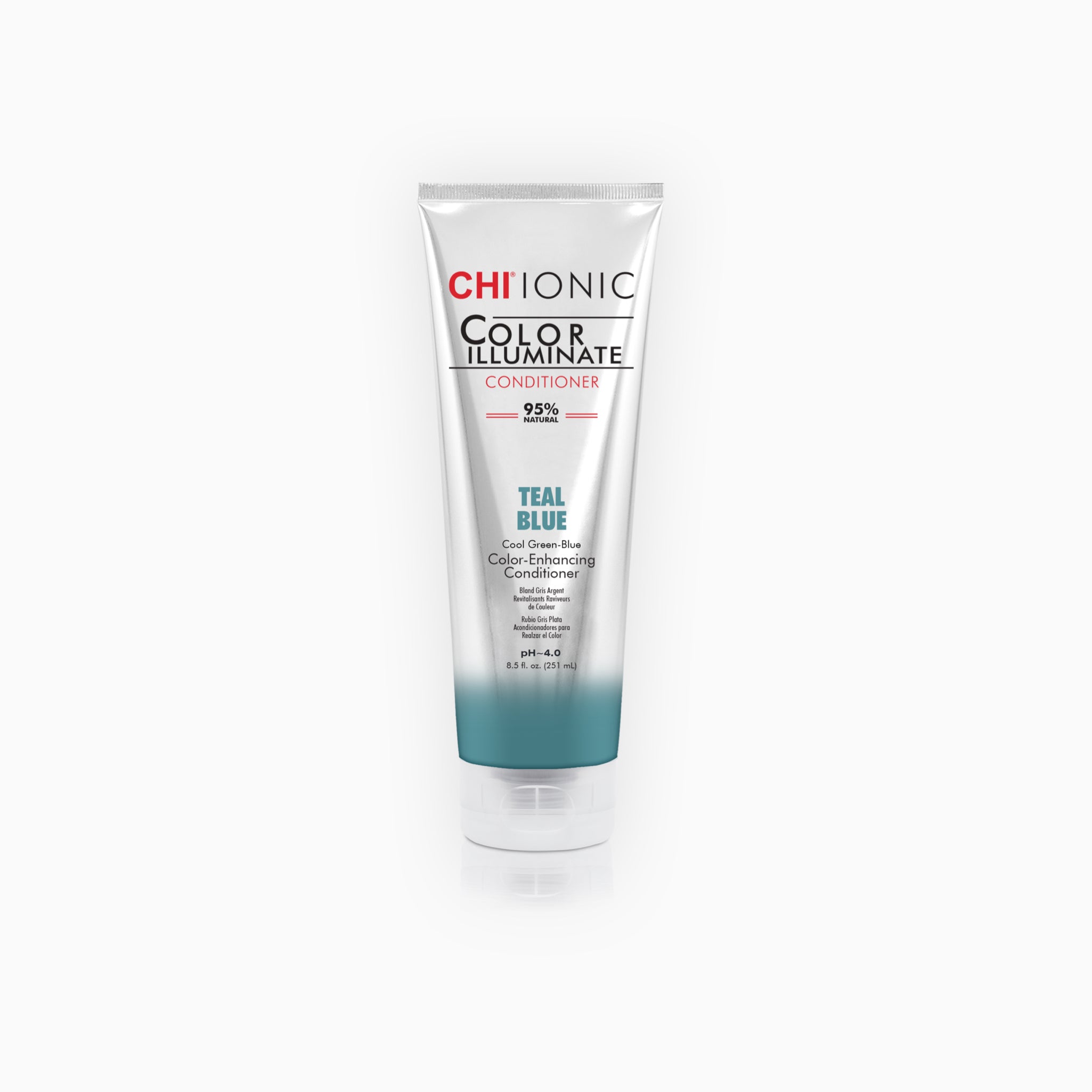CHI Ionic Color Illuminate Conditioner - Teal Blue (251ml)