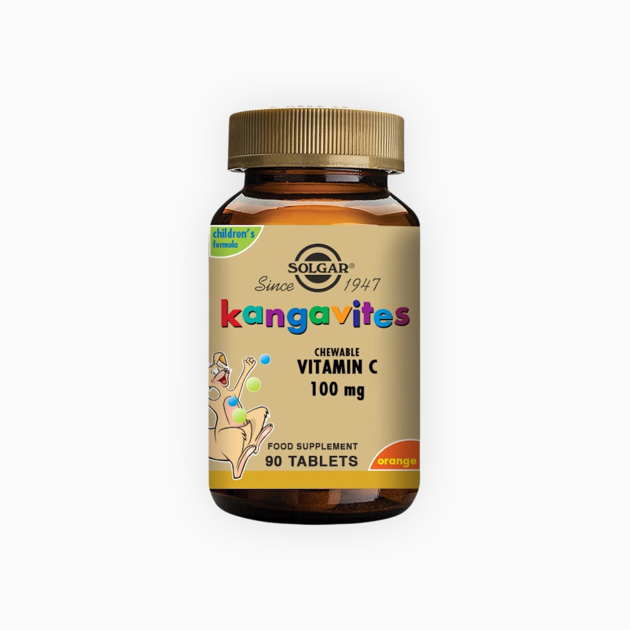 Solgar Kangavites Vitaminc C (100mg)