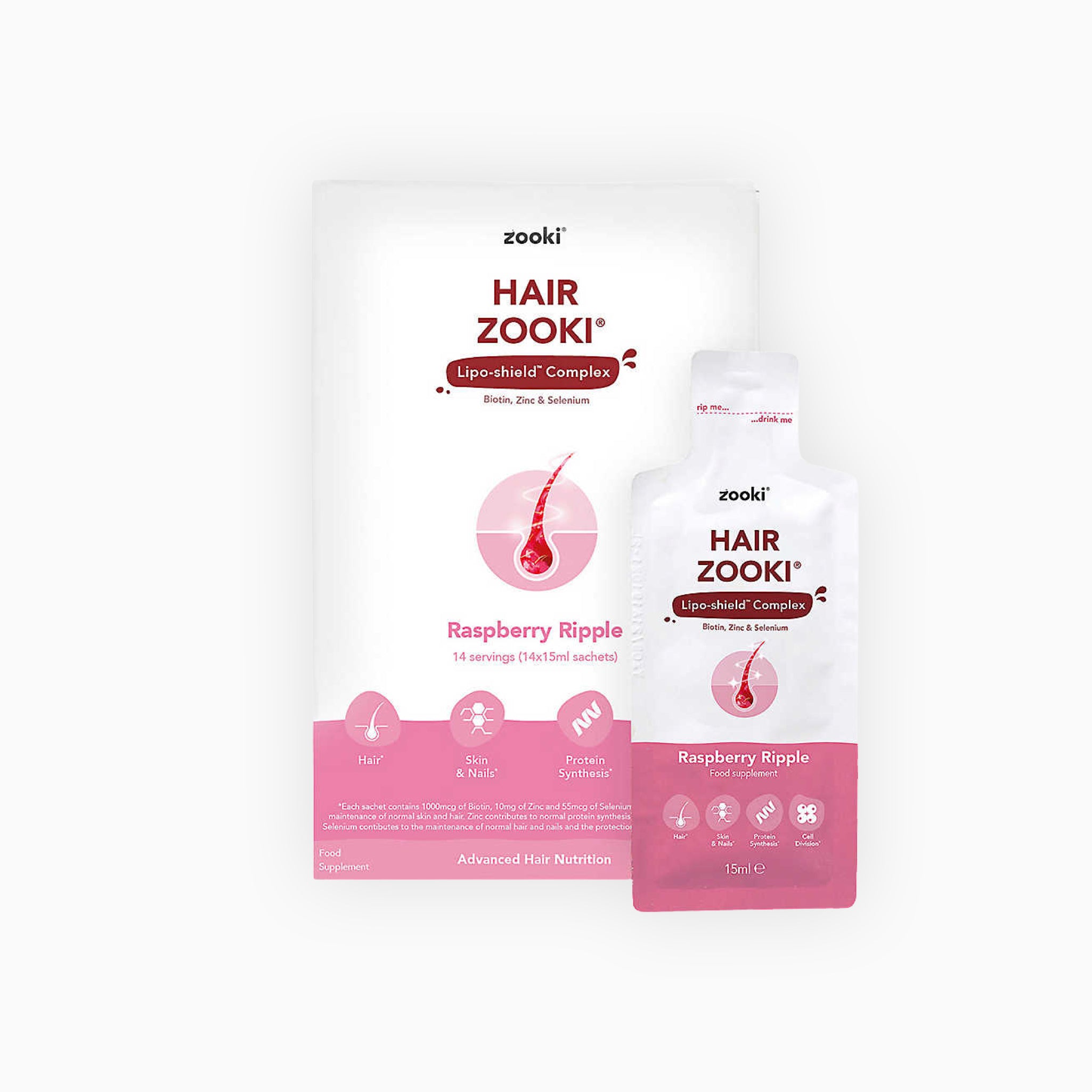 Zooki Hair - Raspberry Ripple (14)