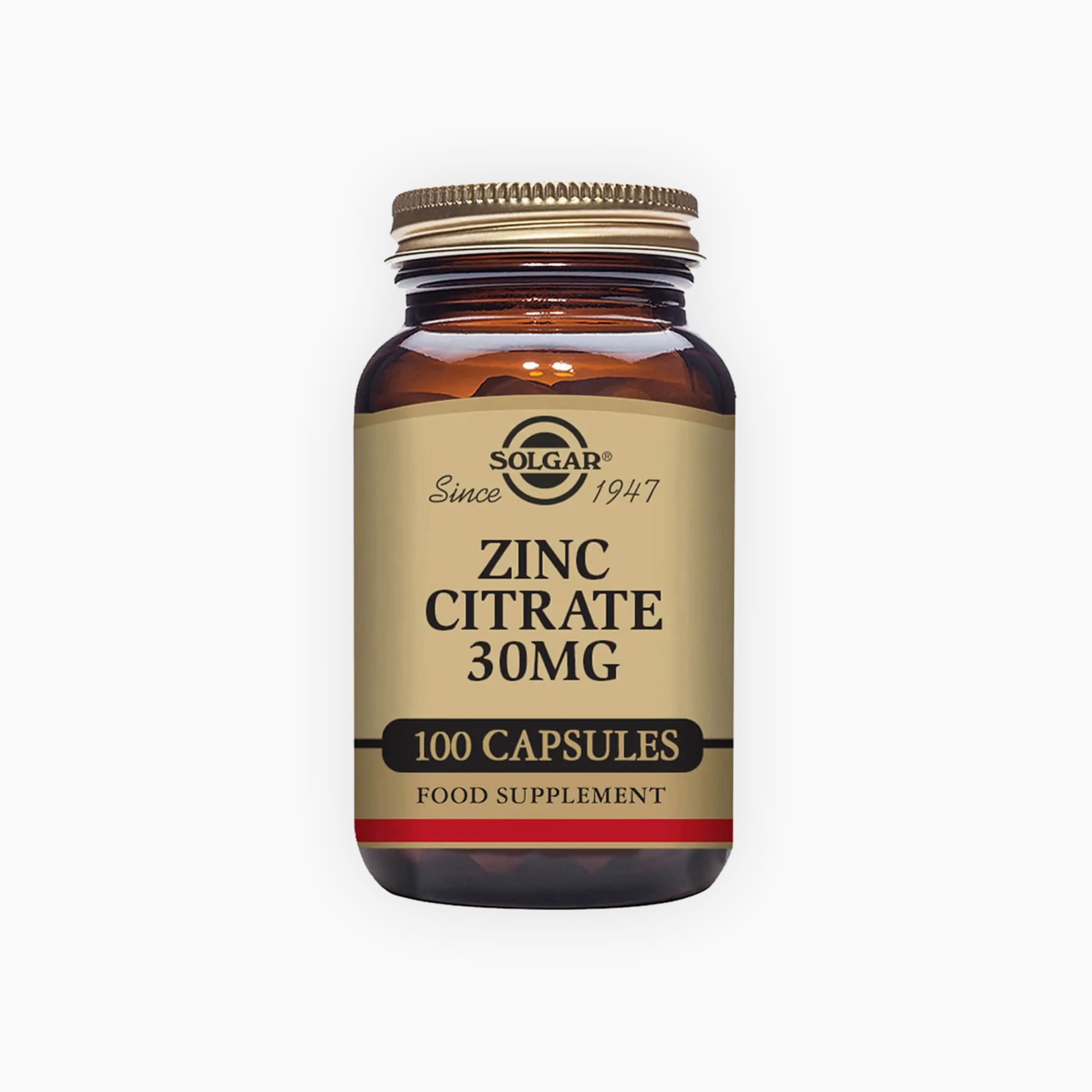 Solgar Zinc Citrate 30mg (100)