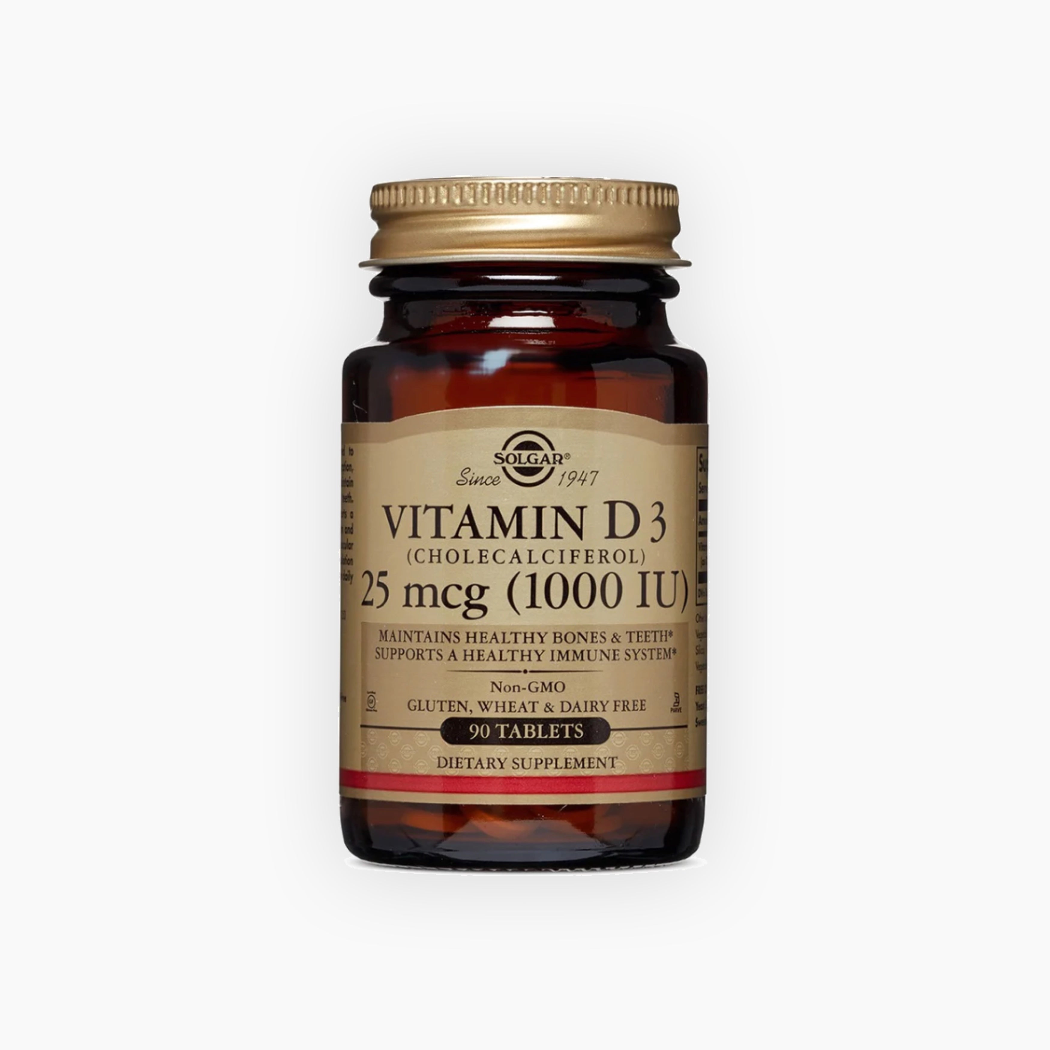 Solgar Vitamin D3 1000 Iu Tablets (90)