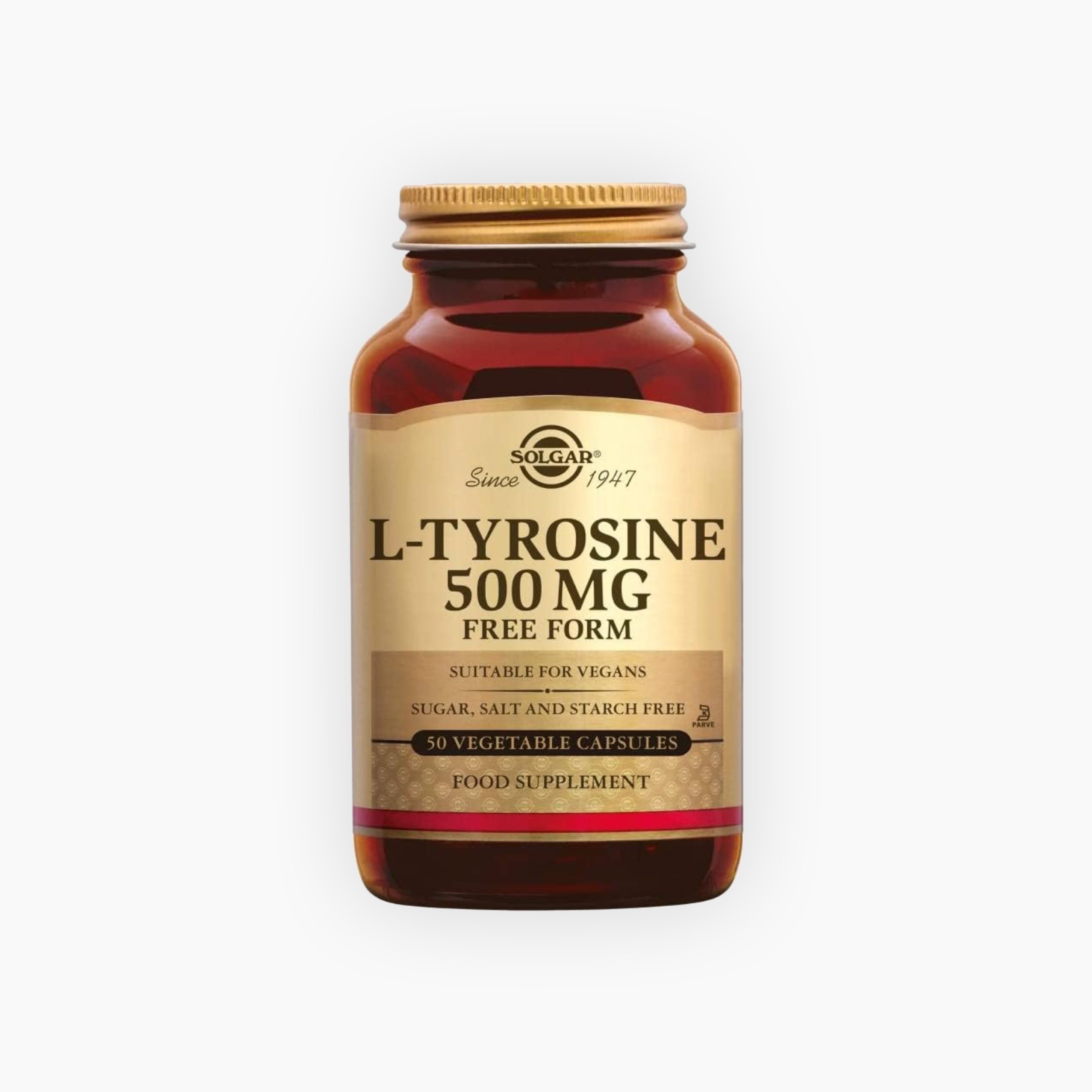 Solgar L-Tyrosine 500mg (50)