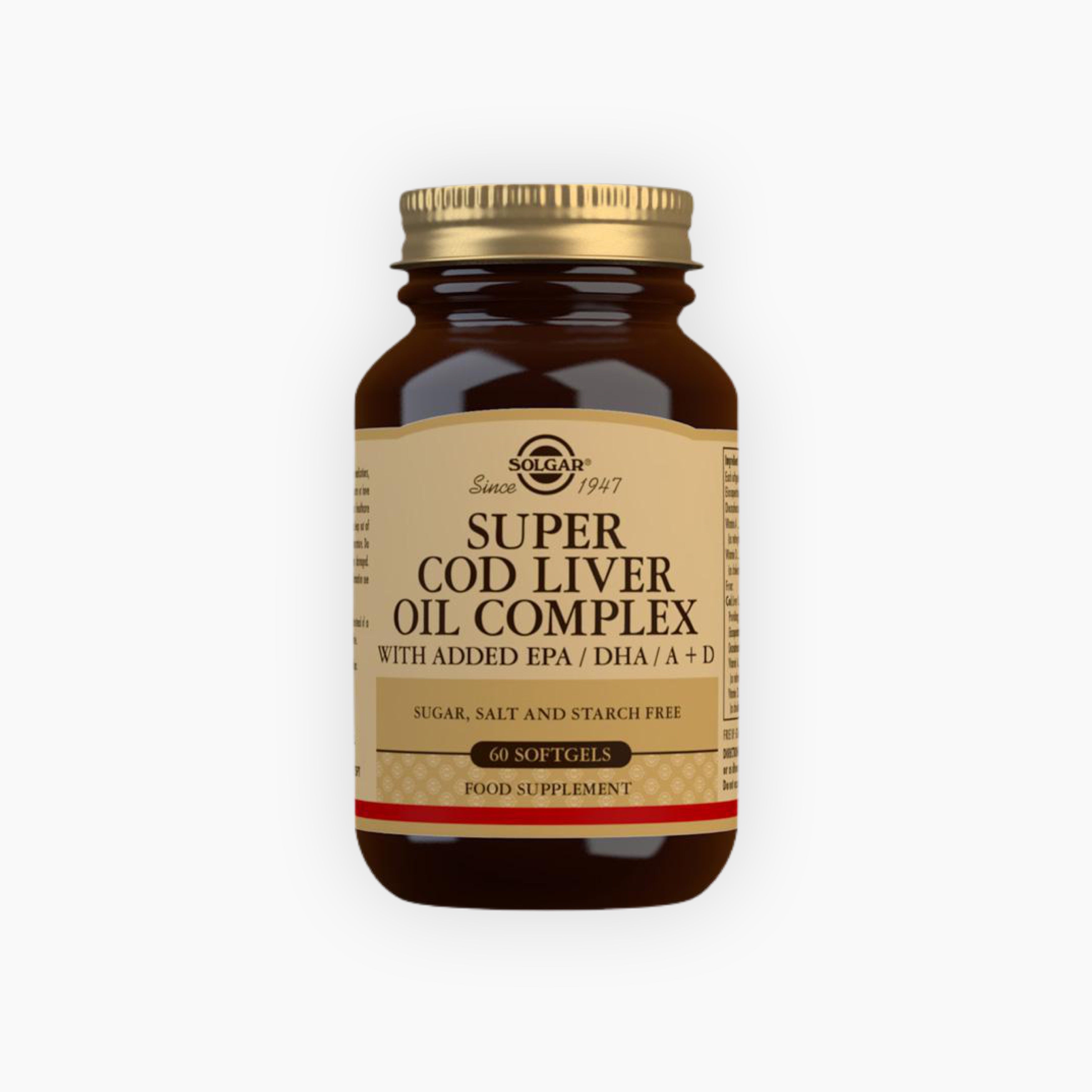 Solgar Super Cod Liver Oil Complex (60)