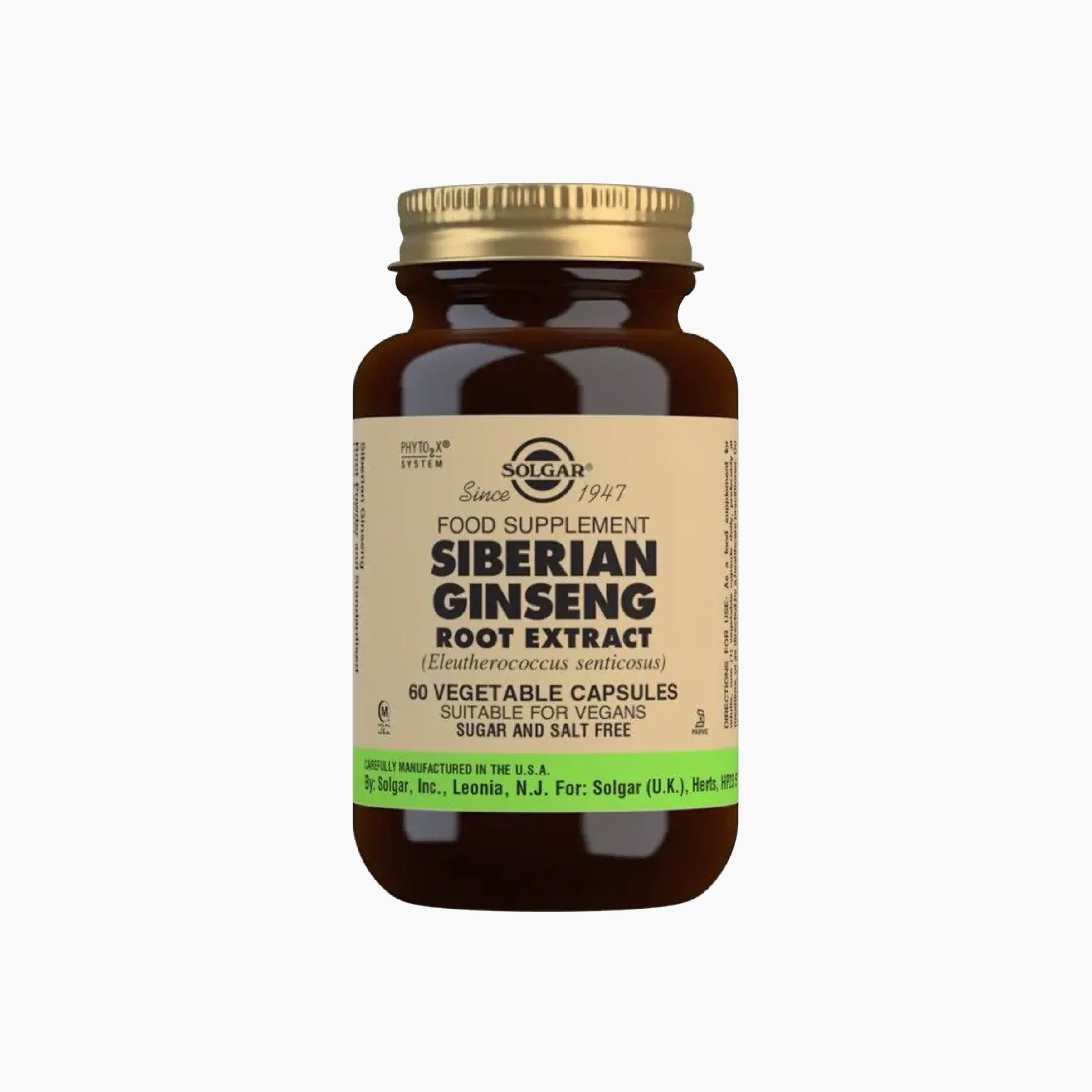 Solgar Siberian Ginseng Root Extract (60)