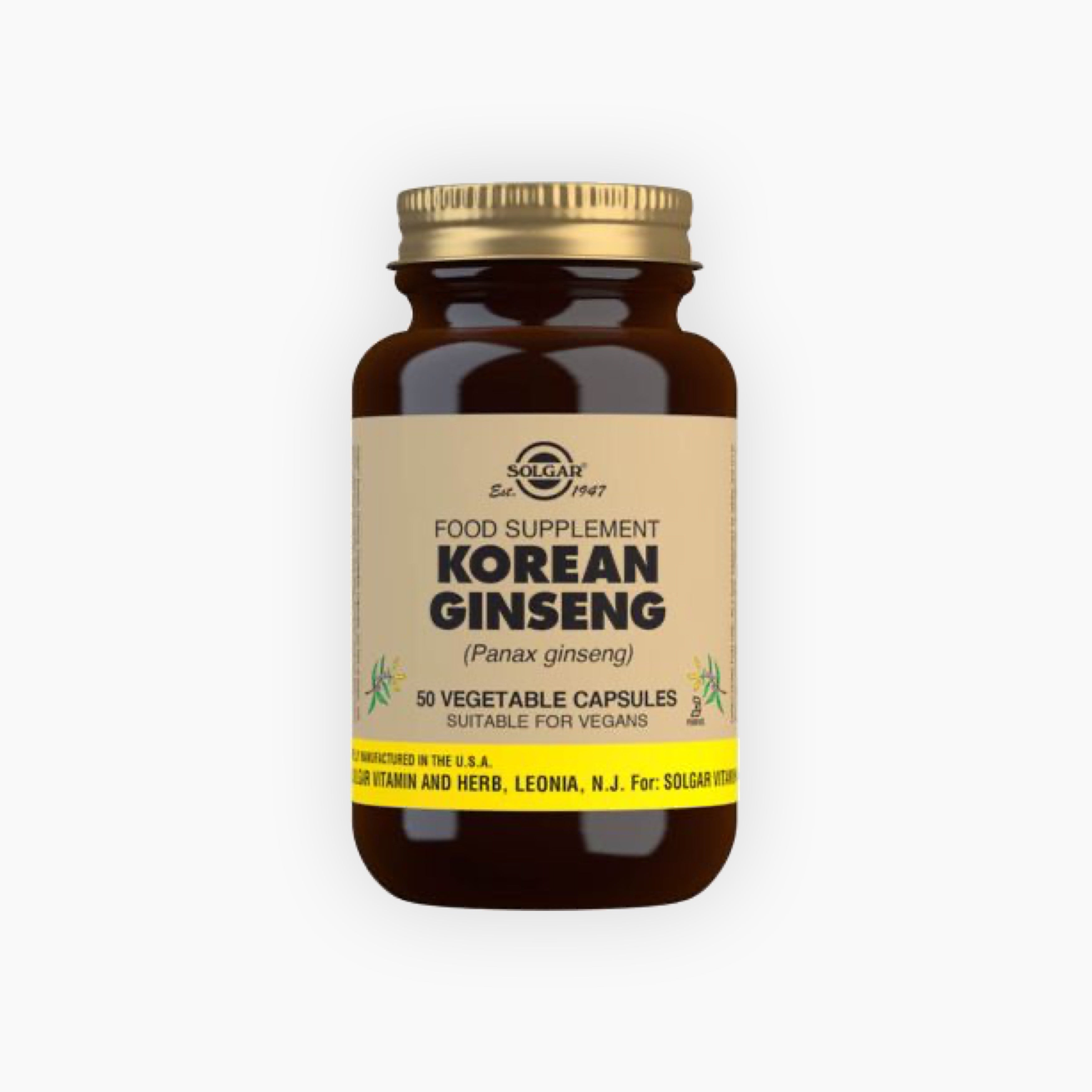 Solgar Korean Ginseng Panax (50)
