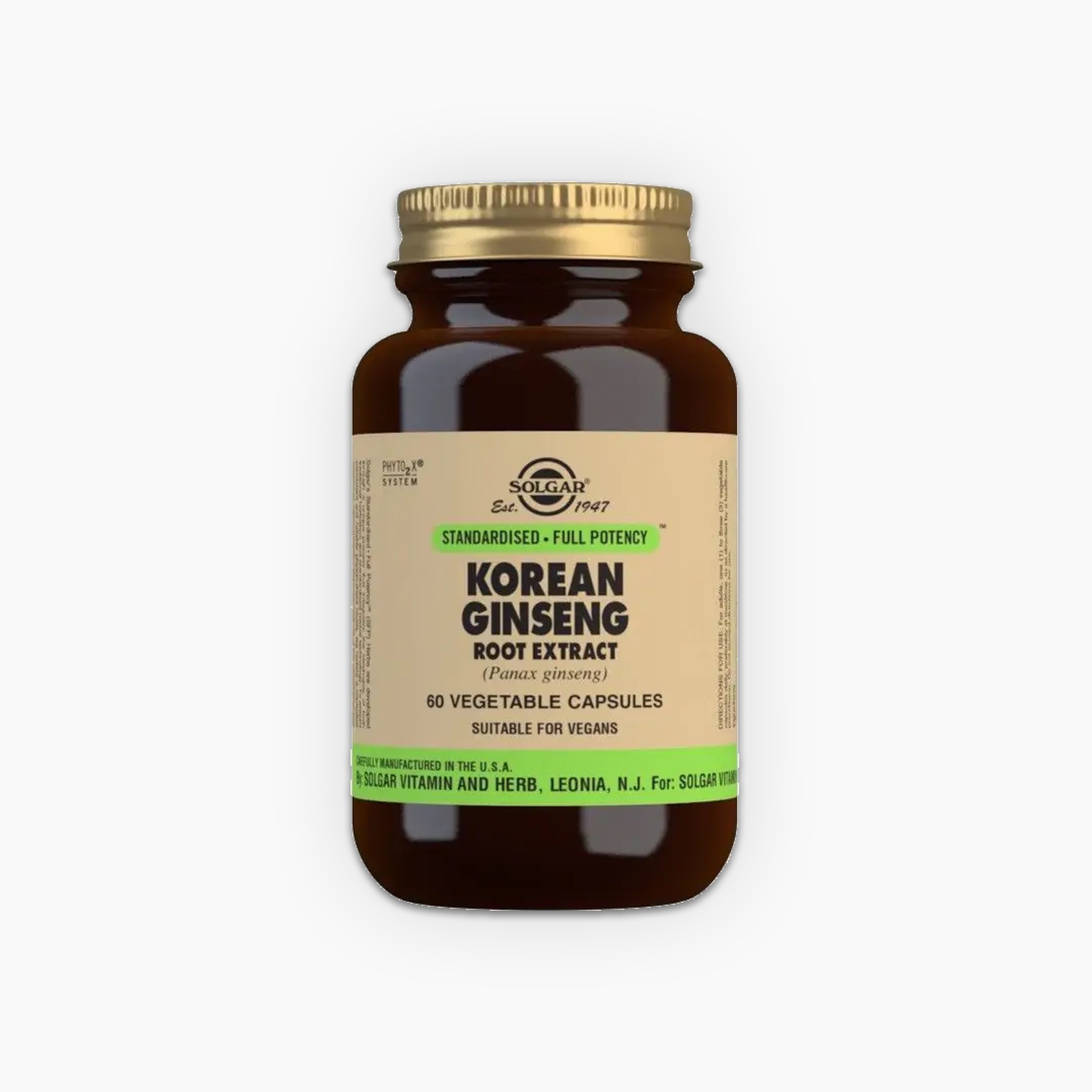 Solgar Ginseng Root Extract (60)