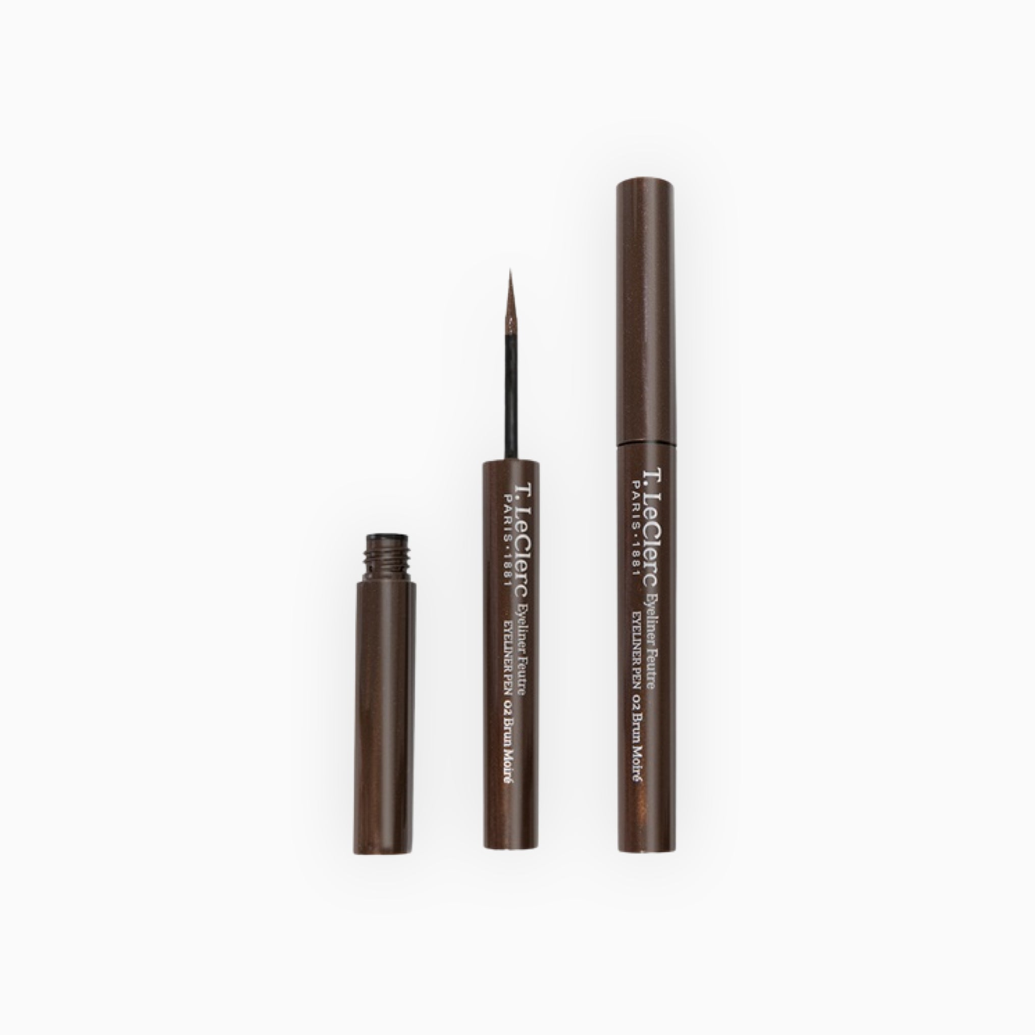 T.LeClerc Eyeliner Pen - 02 Brun Moire (1.8ml)