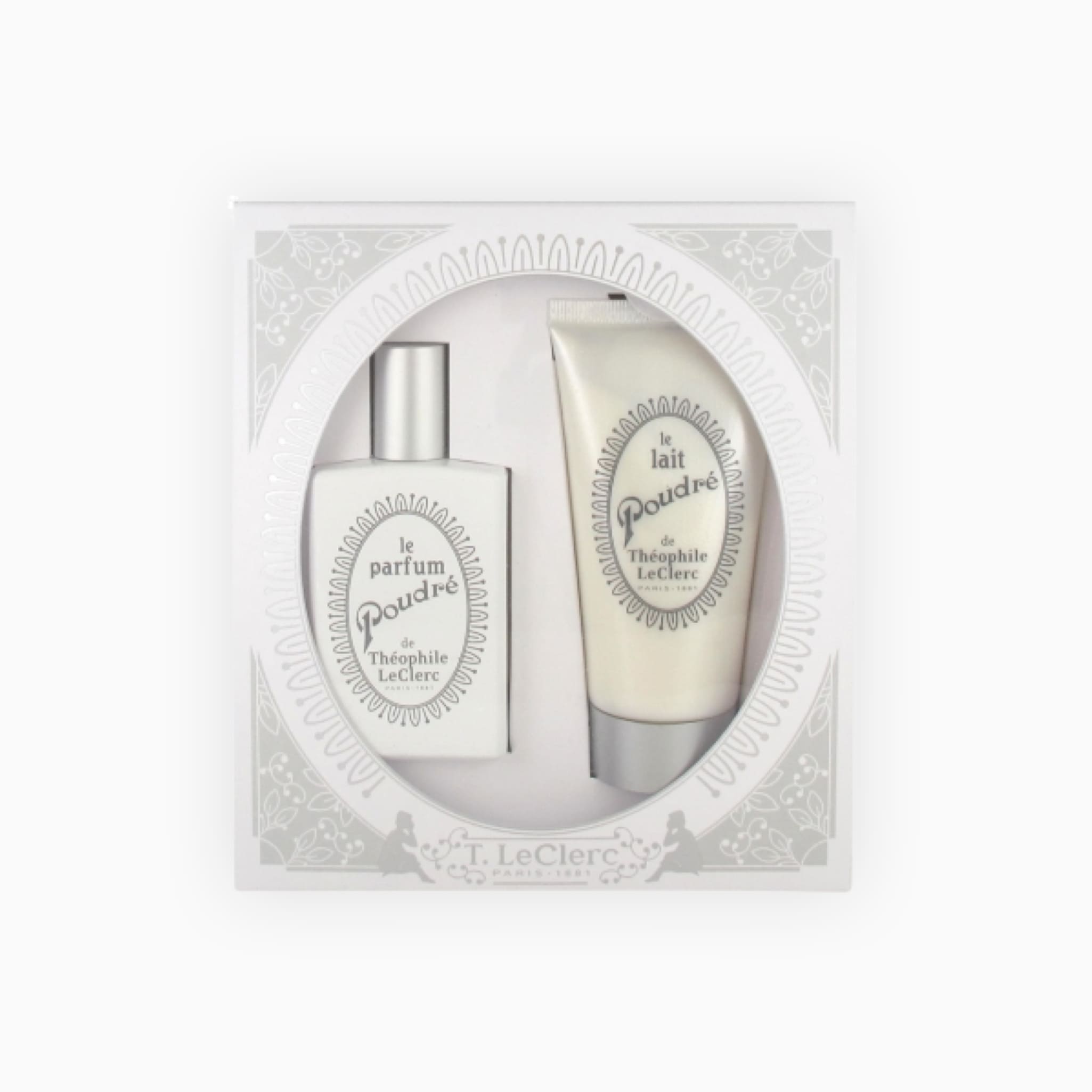 T.LeClerc Le Parfum Poudré (50ml) + Lait Poudré (75ml)