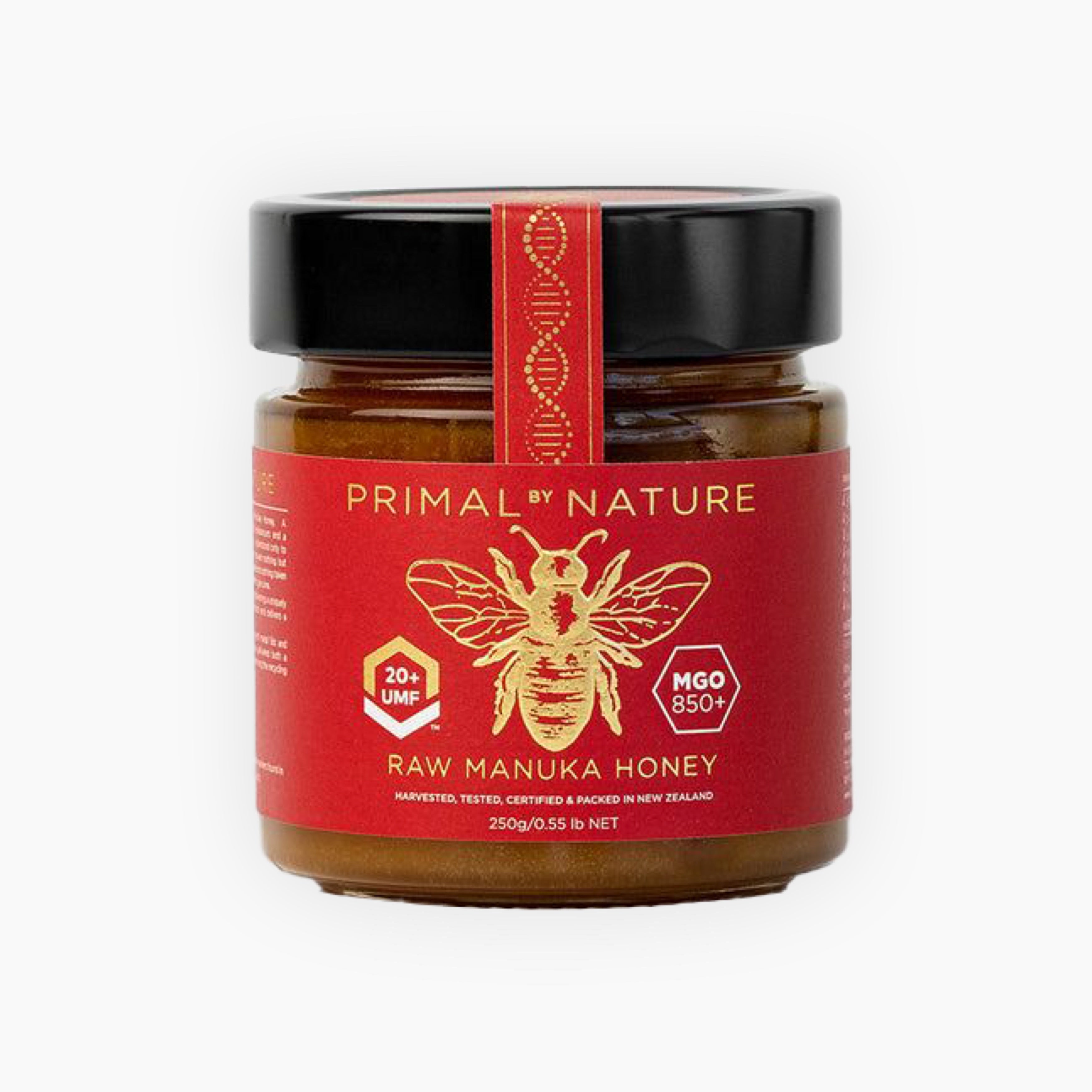 Primal By Nature Raw Manuka Honey 20+ UMF