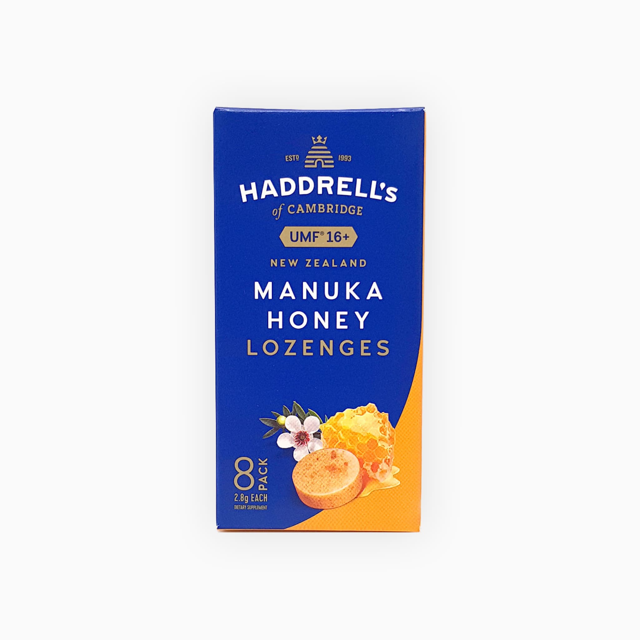 Haddrell's of Cambridge Manuka Honey Lozenges UMF16+ (8)