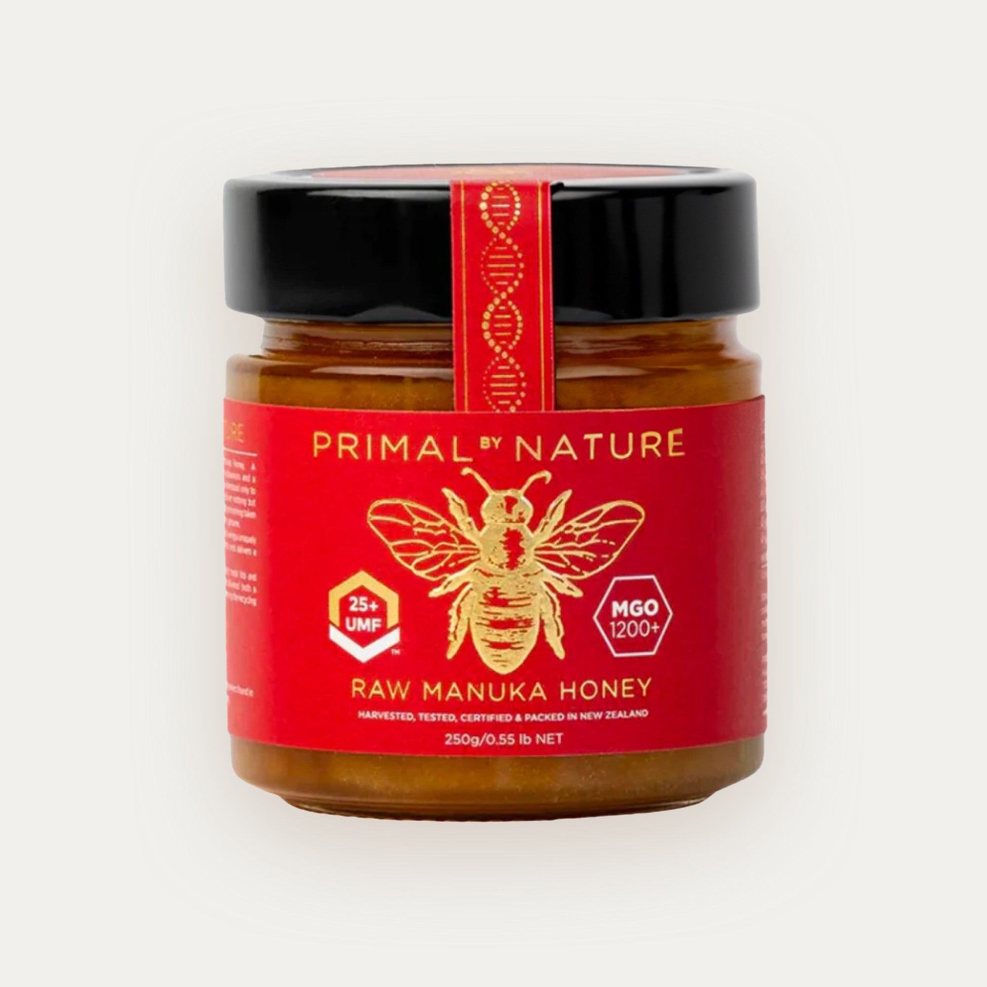 Primal By Nature Raw Manuka Honey 25+ UMF