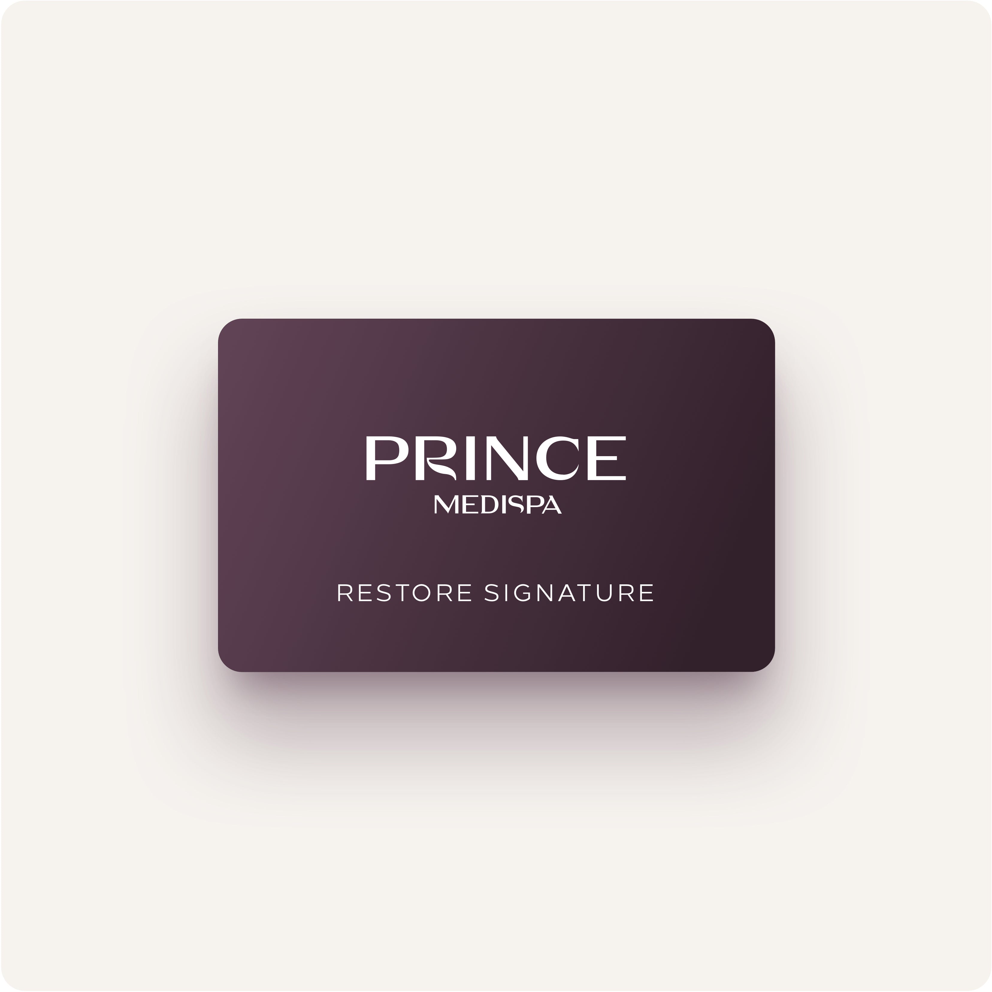 Restore Signature