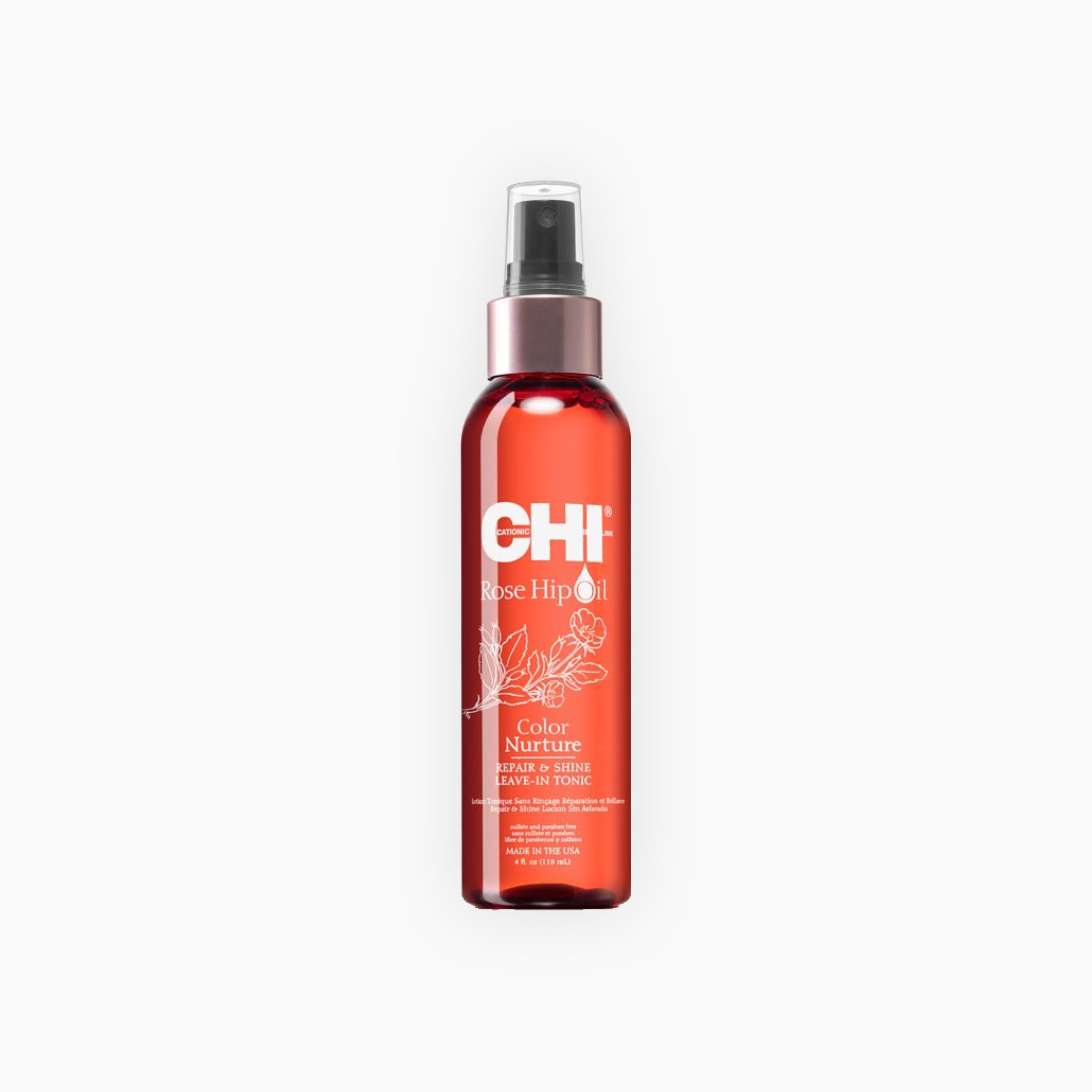 CHI Rose Hip Oil Repair And Shine Leave-In Tonic (118ml)