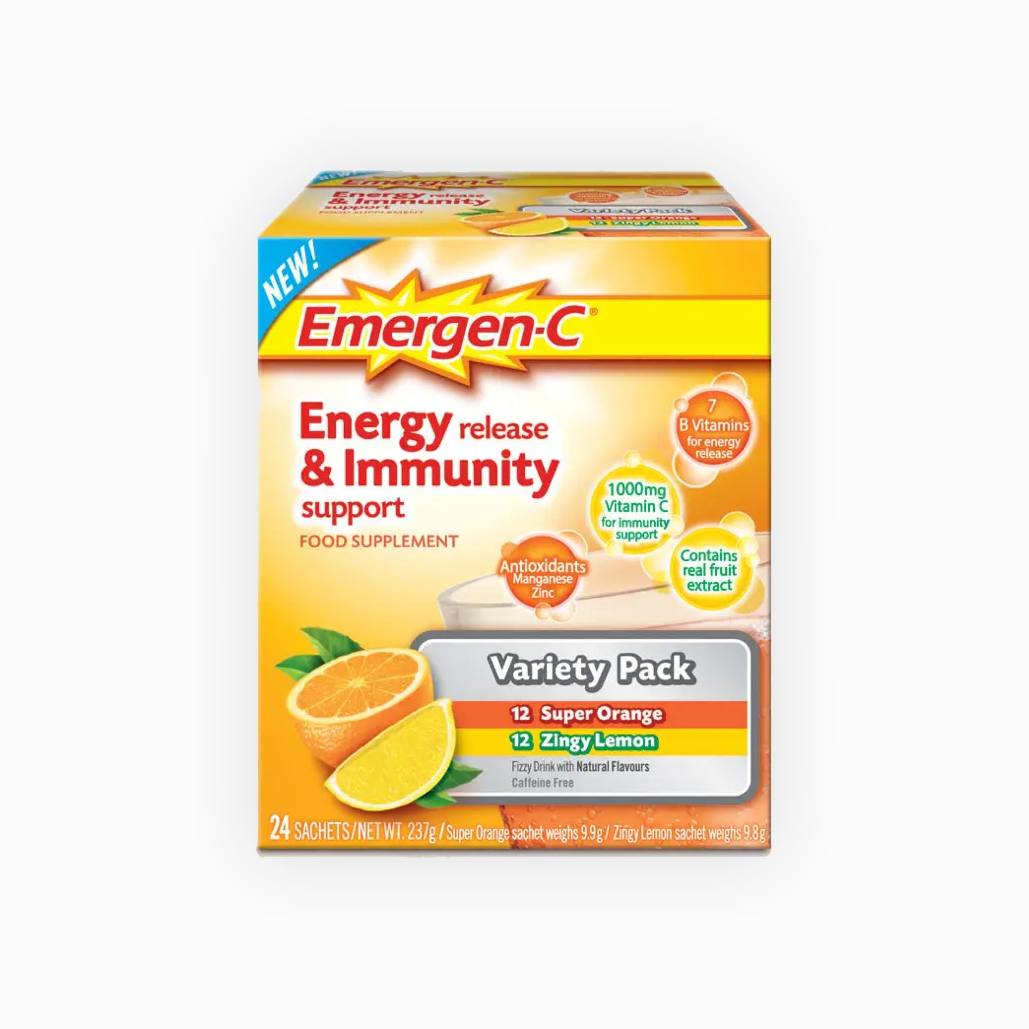 Emergen-C Sachets Variety Pack (24)