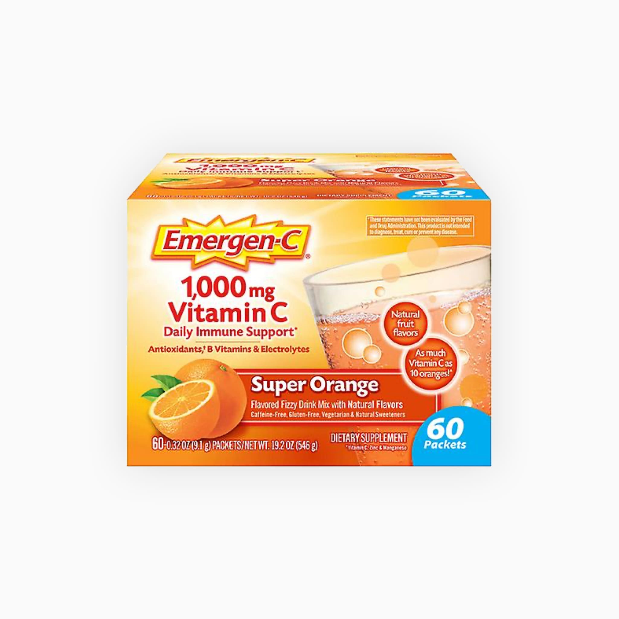 Emergen-C 1000 mg Vitamin C Tangerine (60)