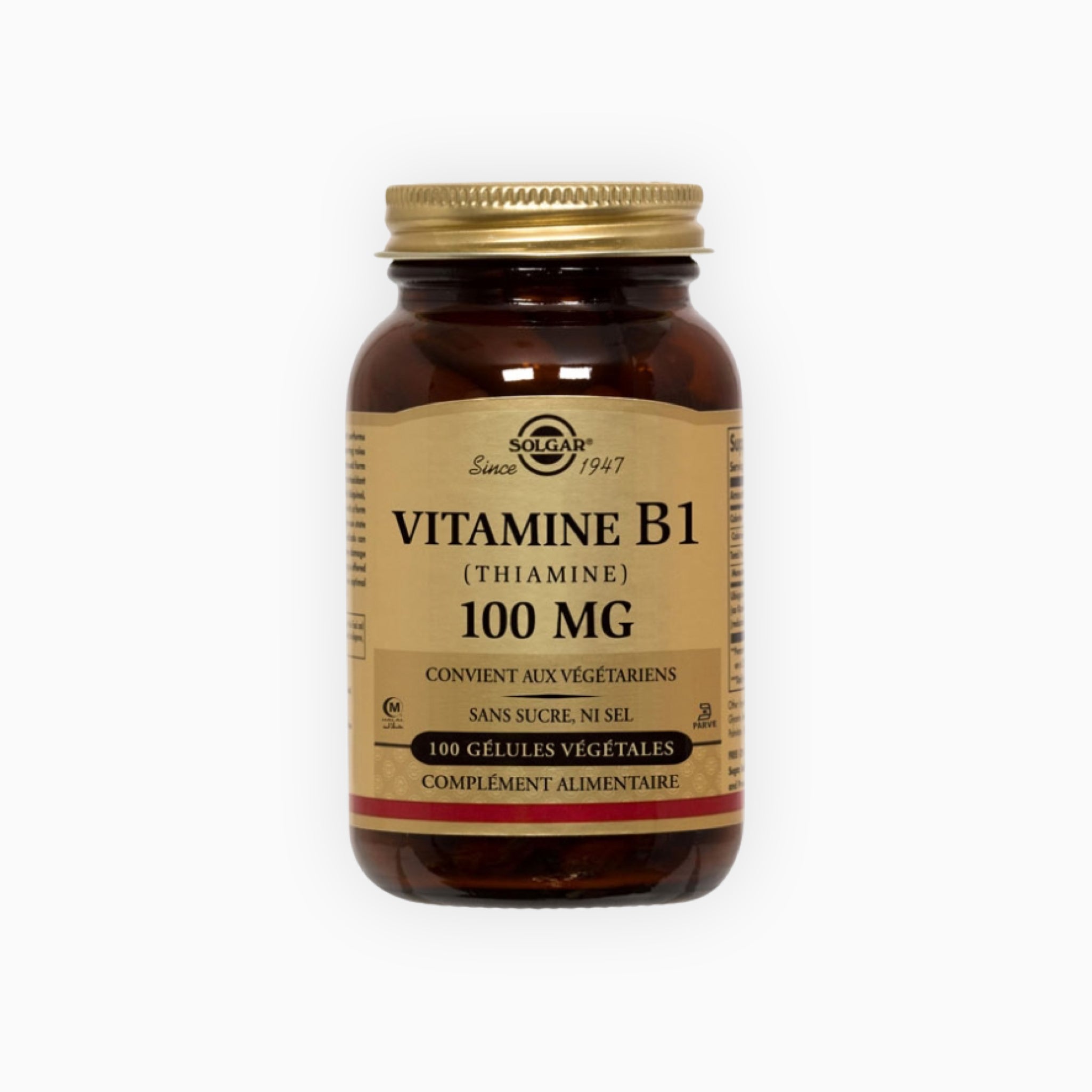 Solgar Vitamin B1 Thiamin 100mg (100)