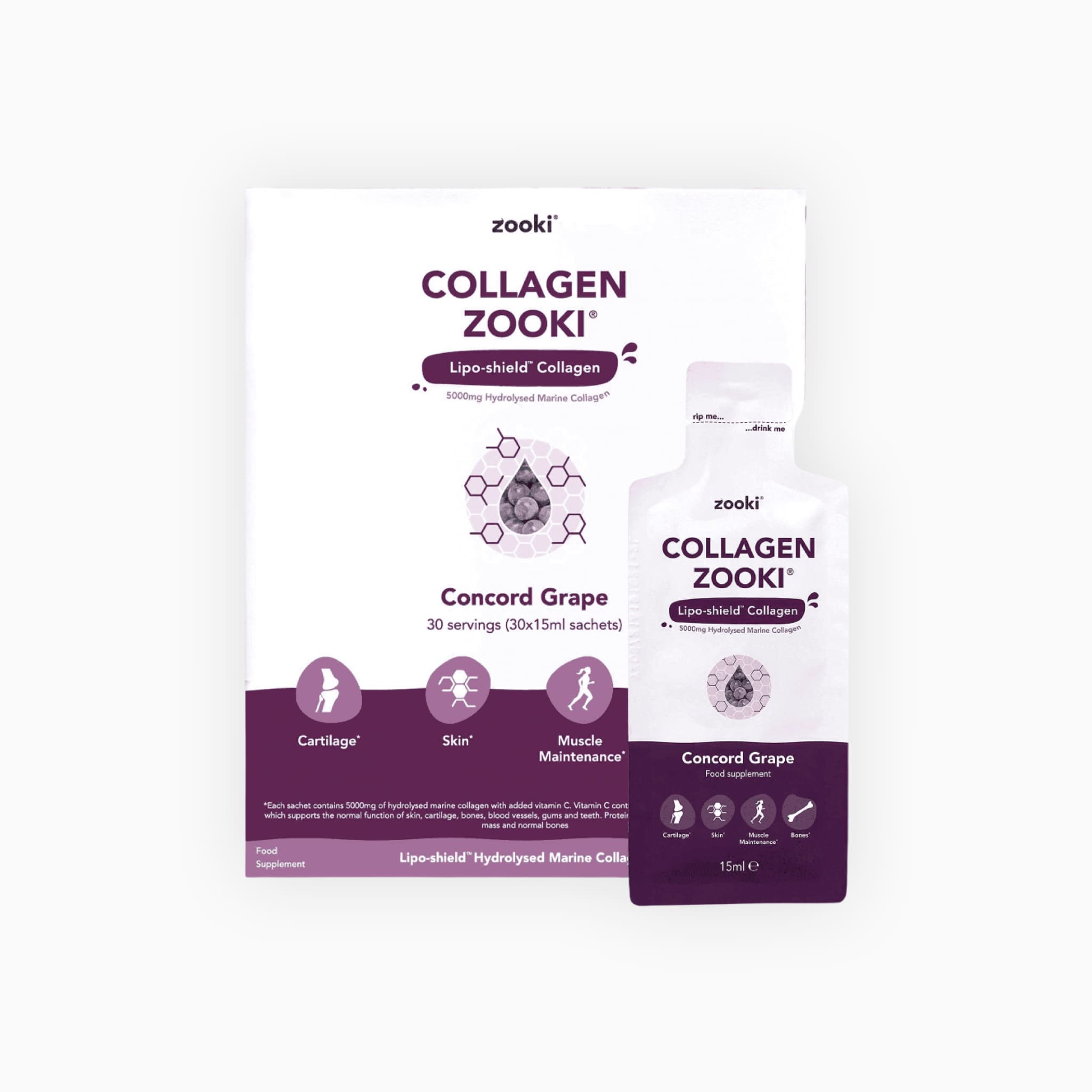 Zooki Collagen - Concord Grape (14)