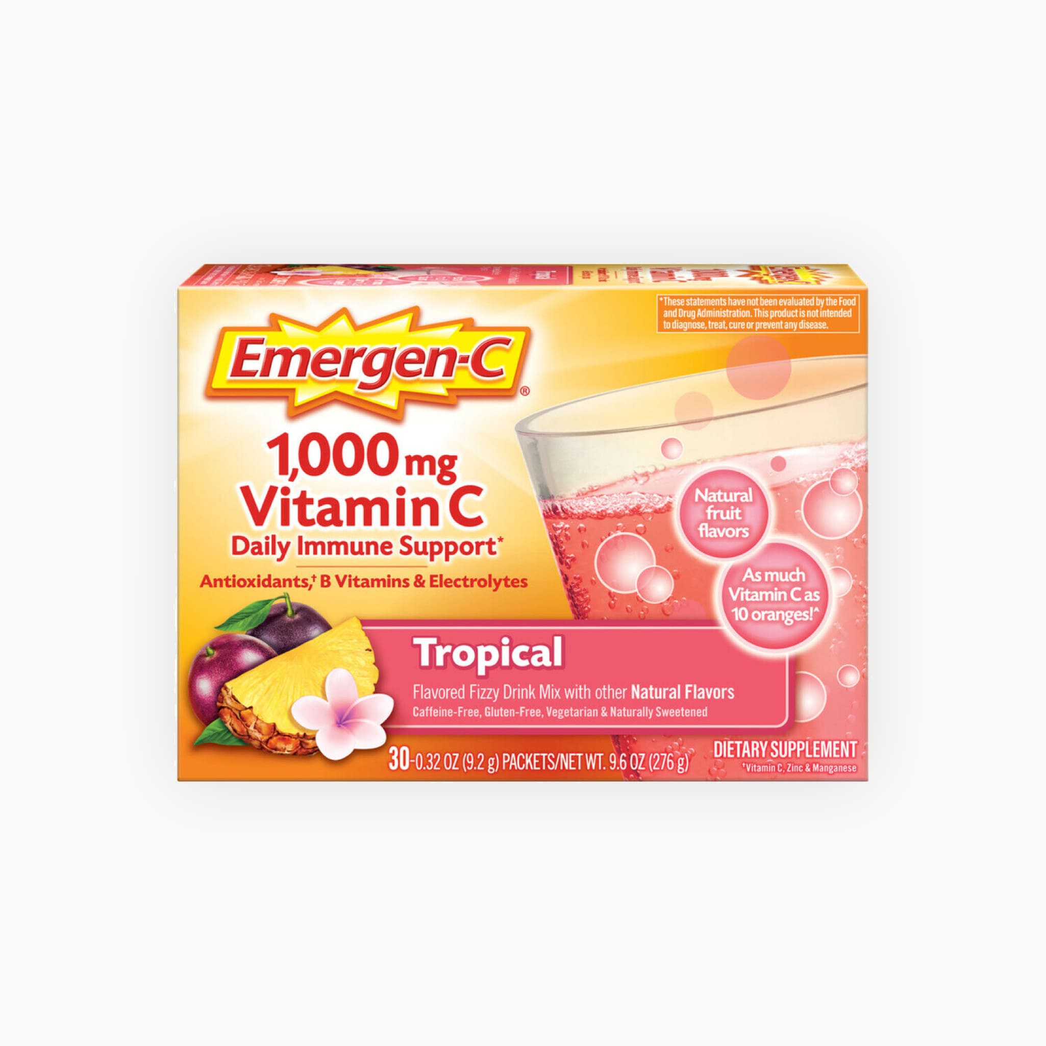 Emergen-C 1000mg Vitimain C Tropical (30)