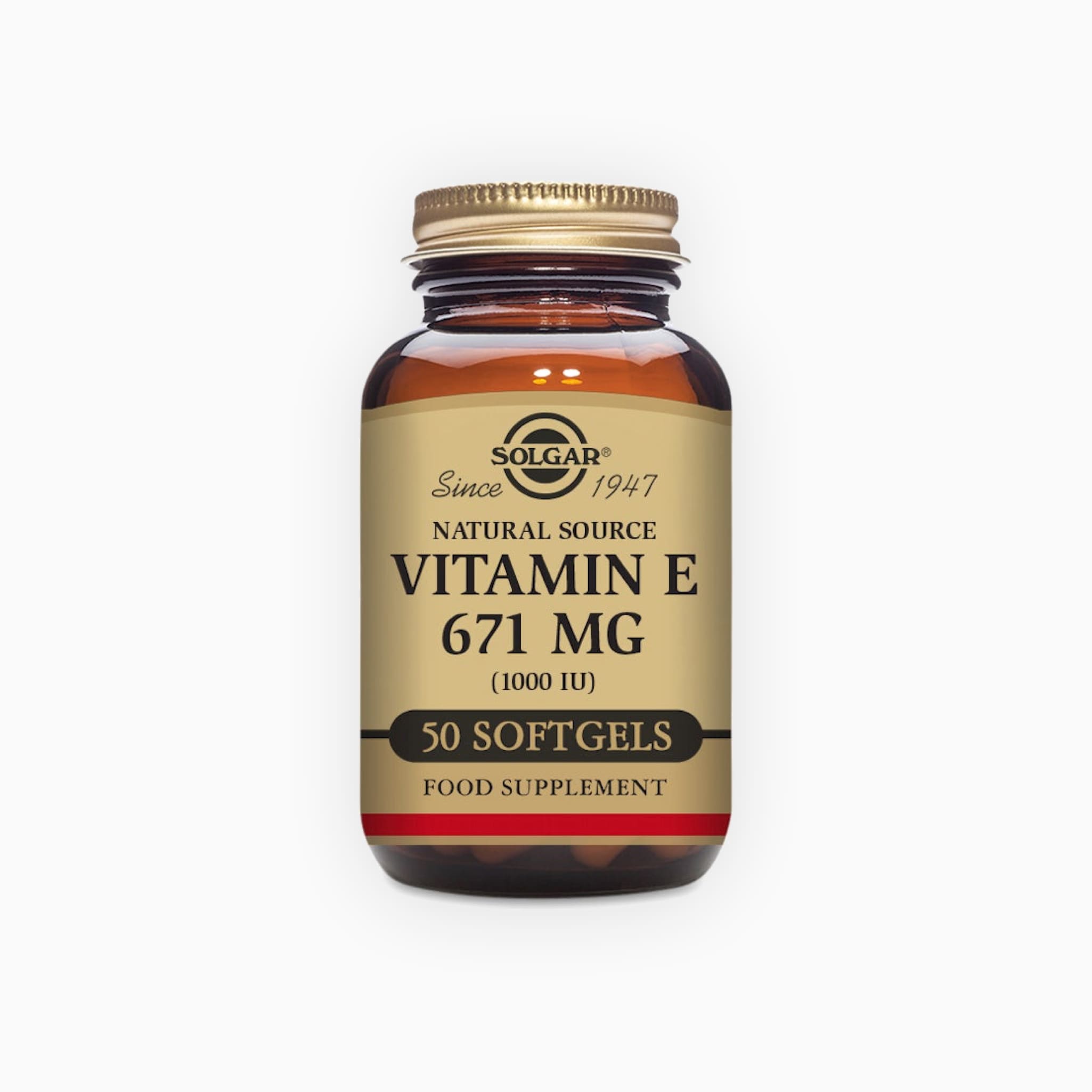 Solgar Vitamin E 671mg 1000IU (50)