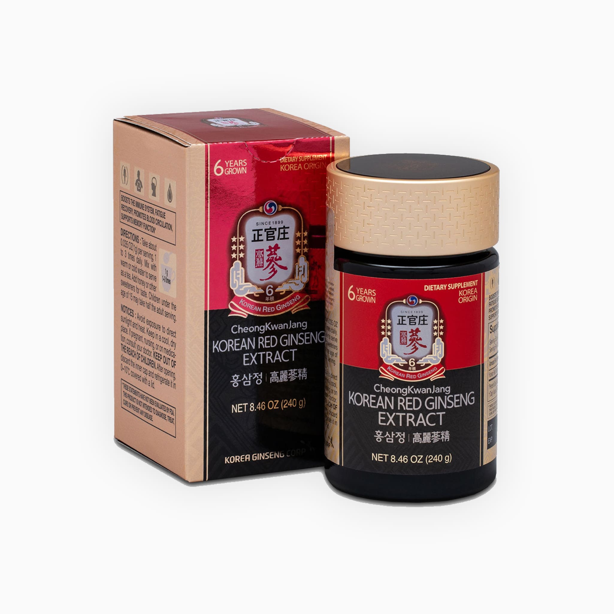 Korean Origin Red Ginseng Extract (240g)