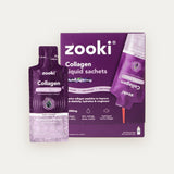 Zooki Collagen Liquid Sachets Blackcurrant Flavour (30x18.5ml)